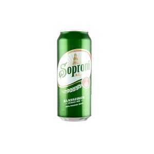Soproni sör 0,5l dobozos